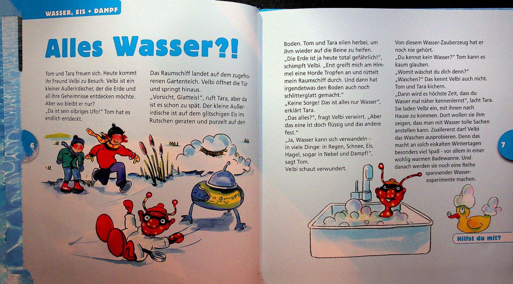 Bücher: Experimente Velbi entdeckt das Wasser Kinderbuch – Gebraucht aus Reitnau von Zaomir 3