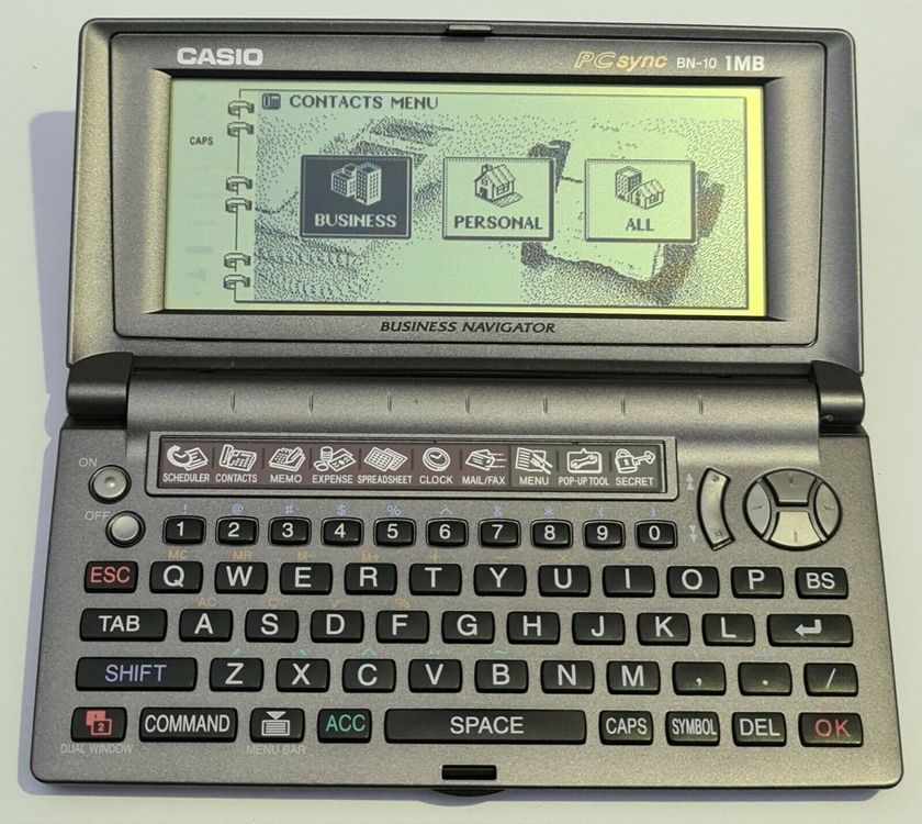 Casio BN10 Business Navigator is a PDA Rarität Kaufen auf Ricardo