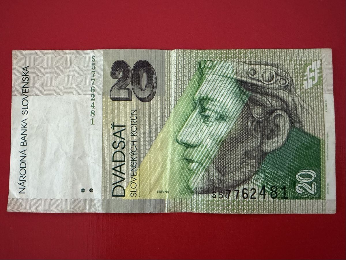 Banconote: Billet Slovaquie 20 Korun – Usato da Petit-Lancy venduto da Solcarm