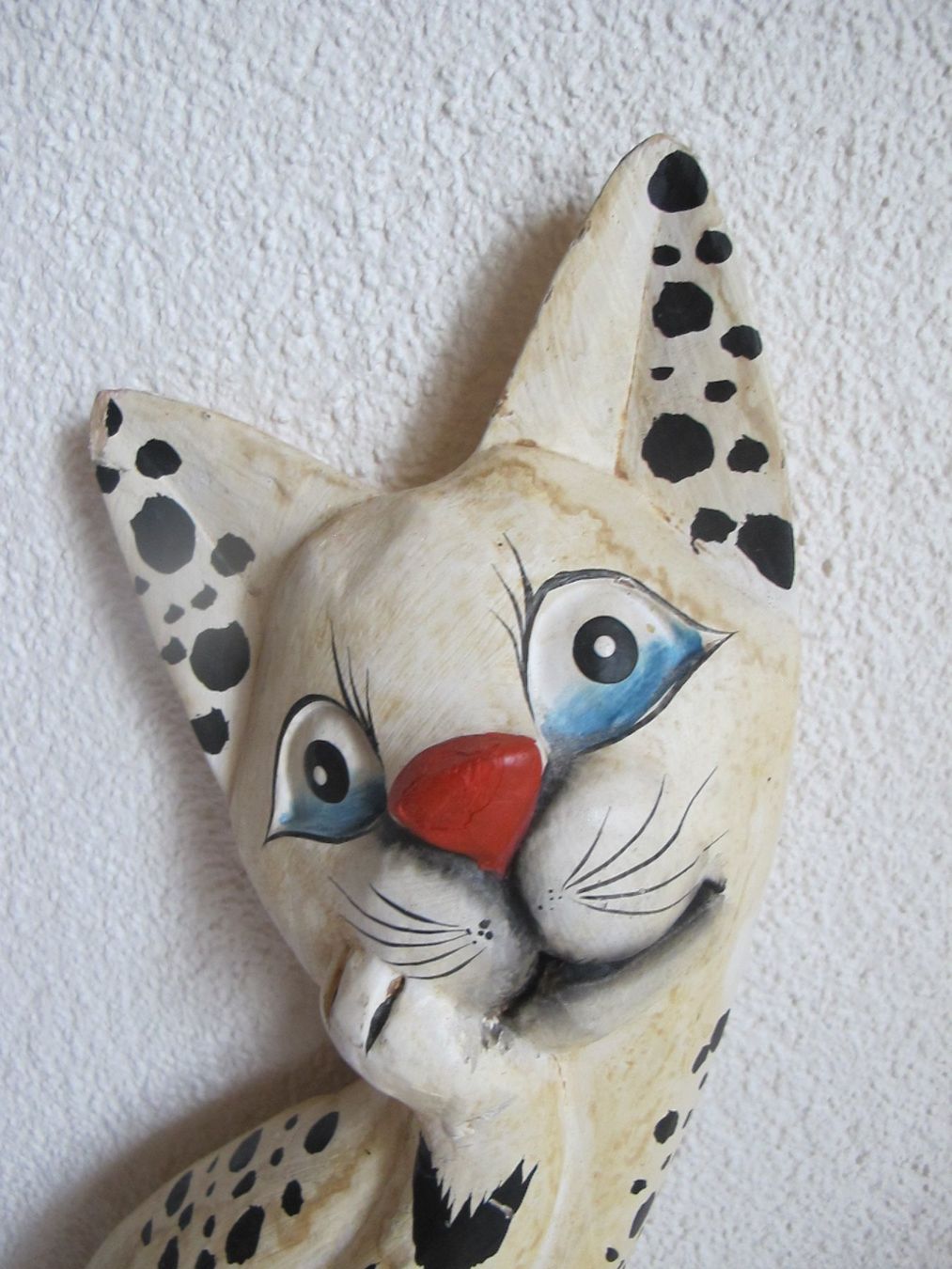 Statuette: Vintage figur aus holz Katze 50 cm – Usato da Löhningen venduto da Chimae67 2