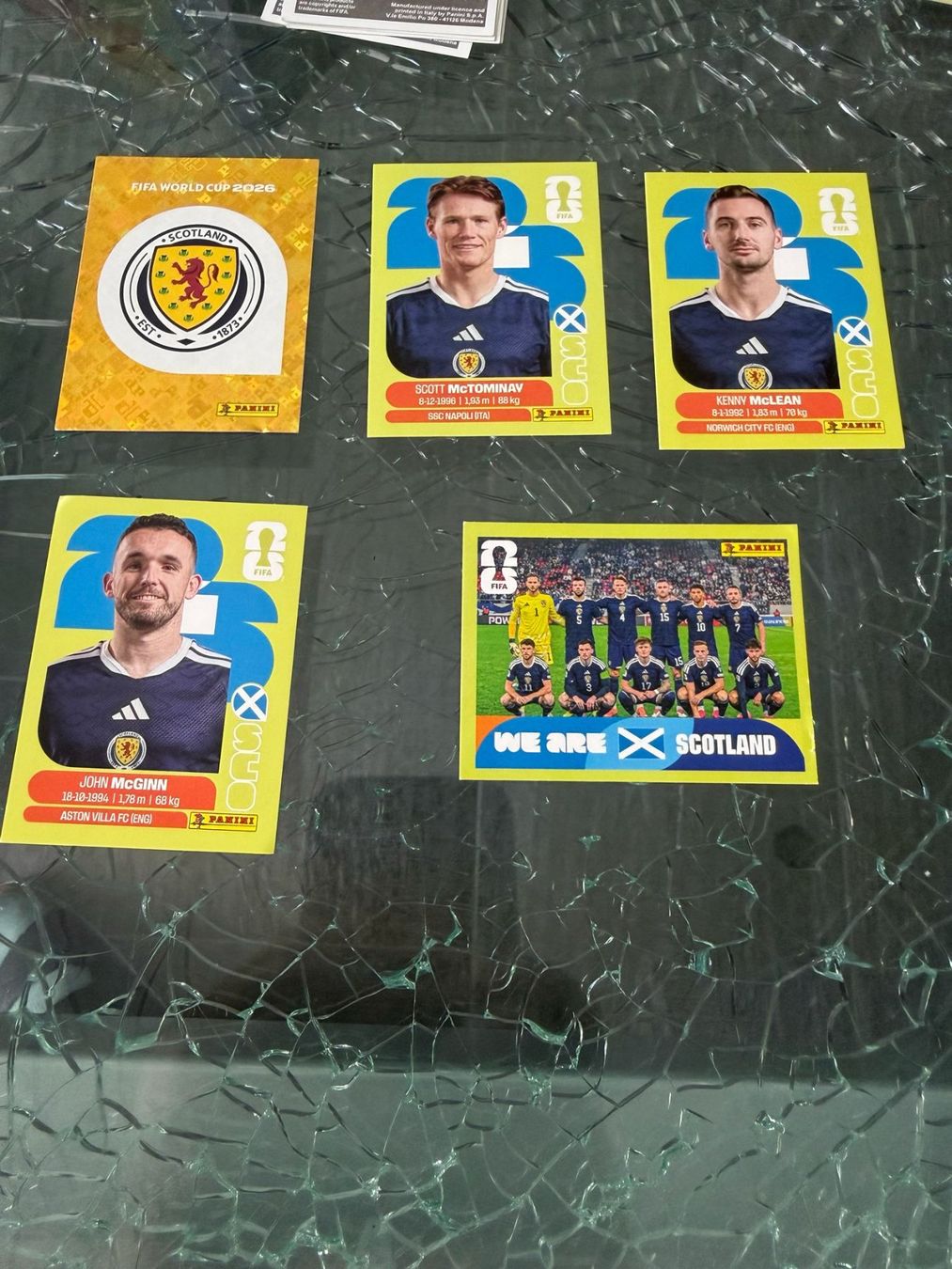 Panini Carte collezionabili: WM 2026 - Panini - Scotland – Usato da Pfäffikon ZH venduto da Marcodesi76