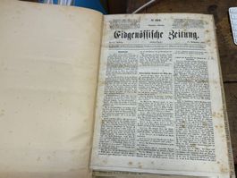 Ordner mit diversen historischen Zeitschriften Kt. Bern 1880