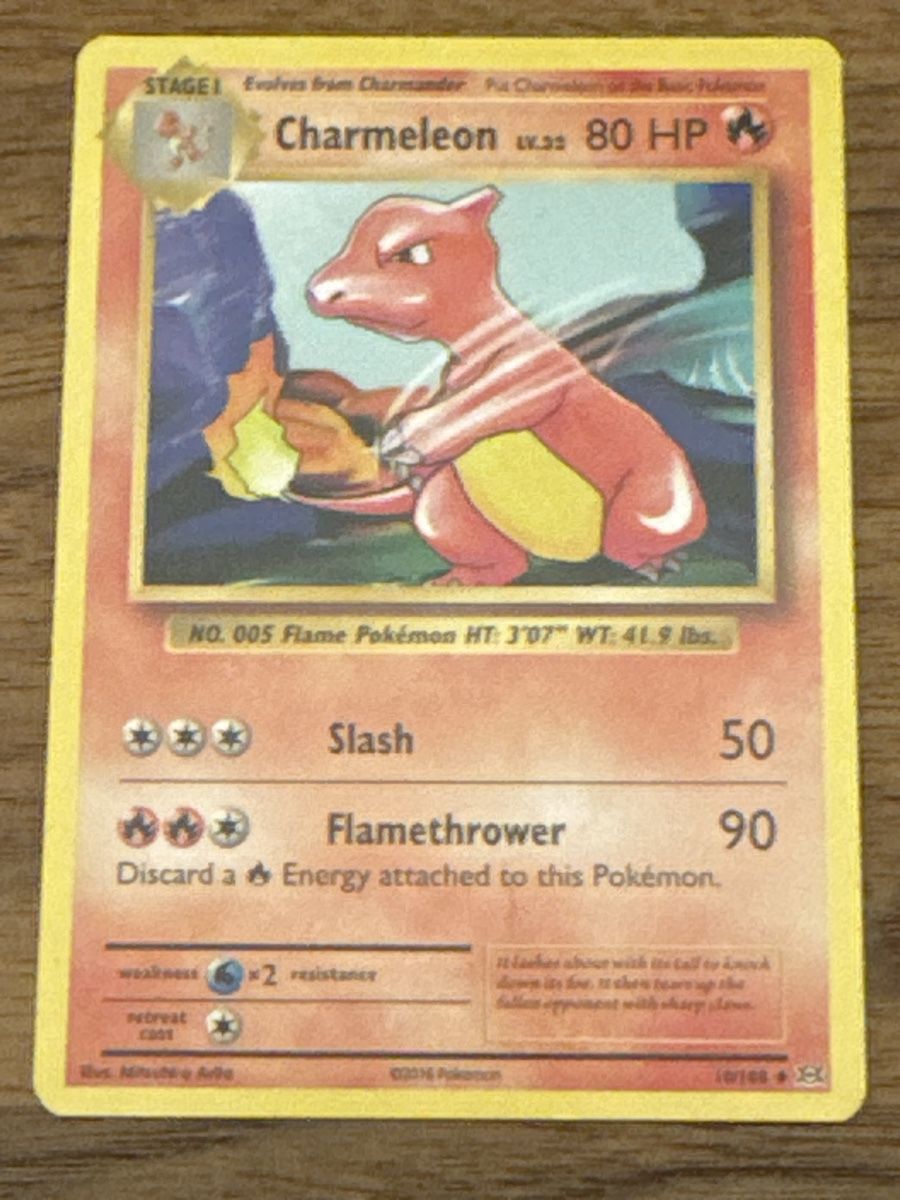 Pokémon Sammelbilder & Trading cards: Charmeleon 10/108 Reverse Holo – Gebraucht aus Küssnacht am Rigi von POSTOMASTER