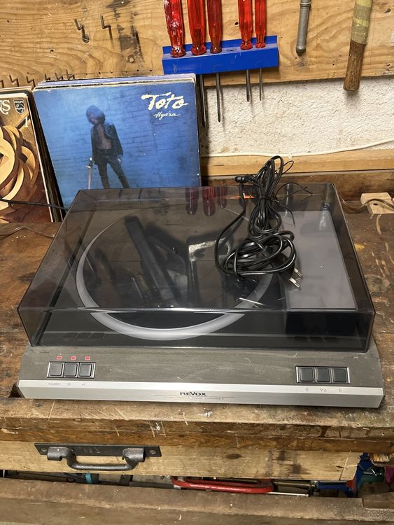 Platine Vinyle Tangentielle Continental Edison TLT9152 – Révisée, Garantie 1 An