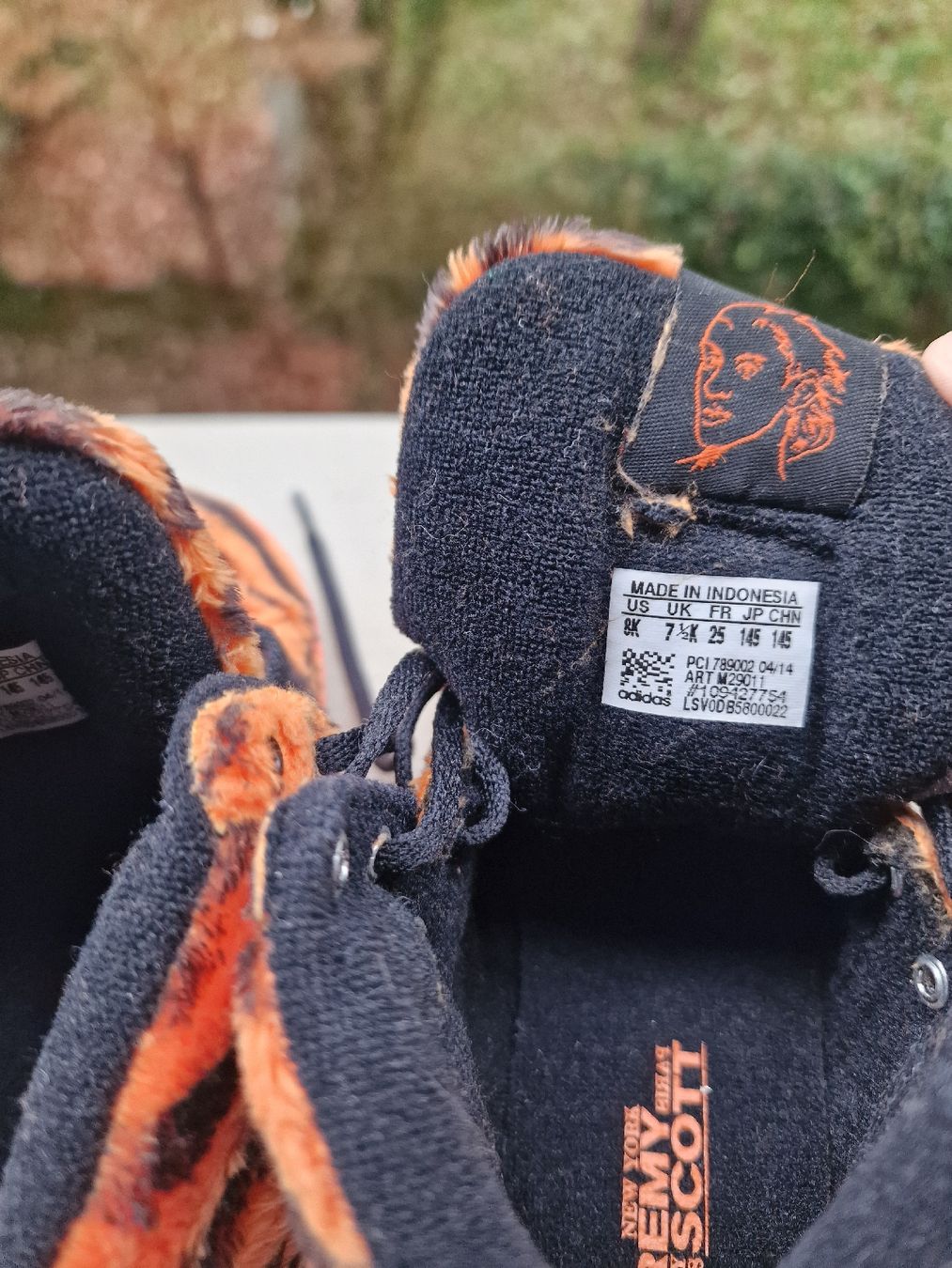 Adidas Scarpe per ragazzi: Jeremy Scott Adidas Tiger Gr25 – Usato da Basel venduto da chingson 3