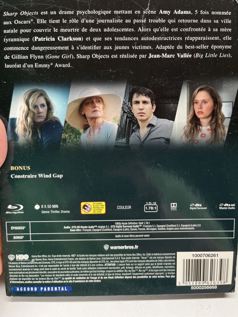 Alle DVDs: Sharp Objects - HBO Limited Series Blu-ray Disc – Gebraucht aus Ayer von Naupaulina 1