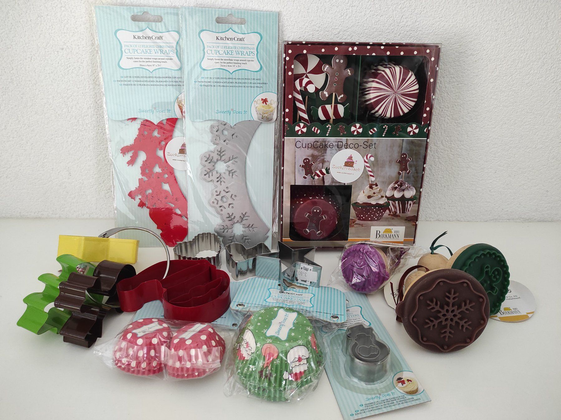Teglie da forno: Weihnachten Cupcake Back Set Nr.29 – Nuovo e nell'imballaggio originale da Triesen venduto da XSally 1