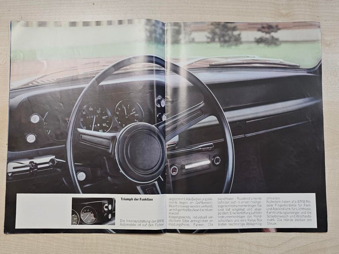 BMW Documenti: BMW 2002, 1802 , 1602, Prospekt 1973, – Usato da Reinach AG venduto da 911356 2