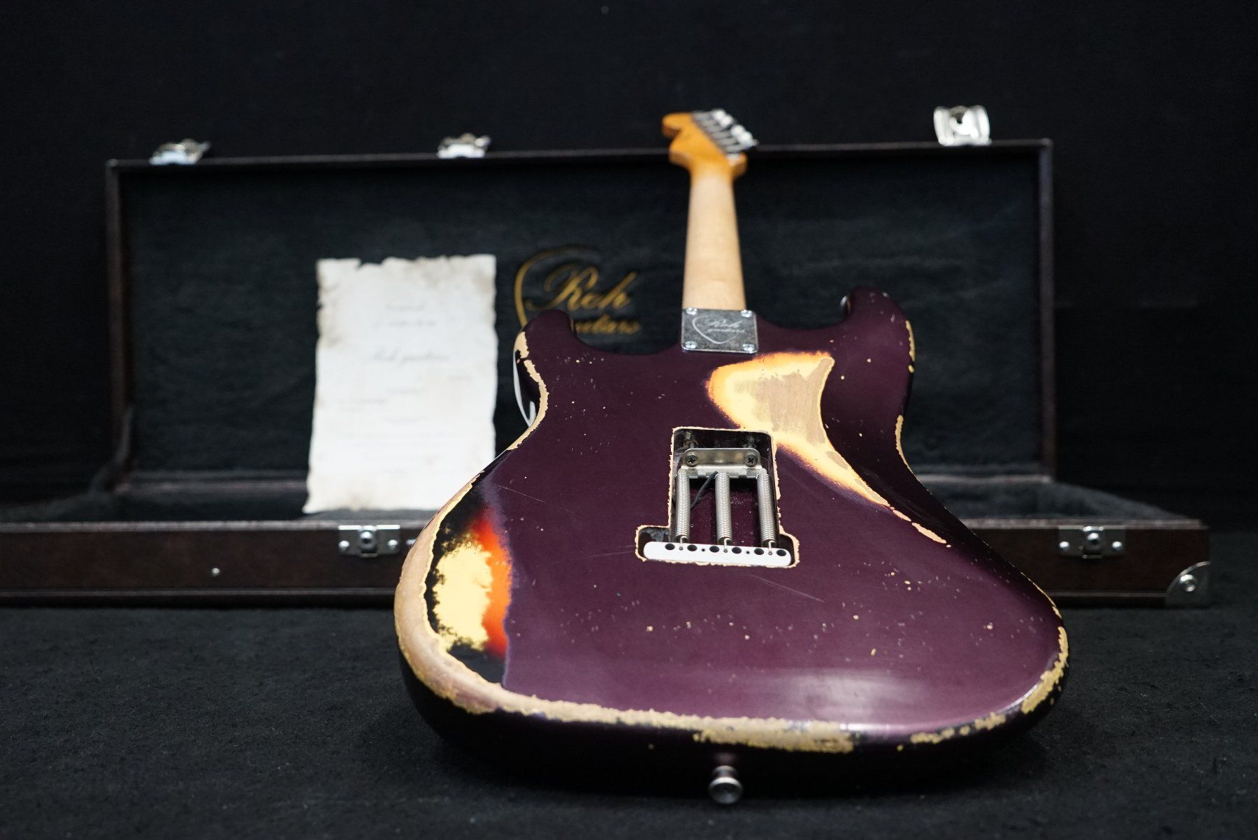 Musikinstrumente: Reh Guitars ST midnight purple – Gebraucht aus Ortschwaben von Musictrade 9