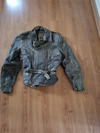 True Vintage Lederjacke, Gr. 54, 34-jährig braun