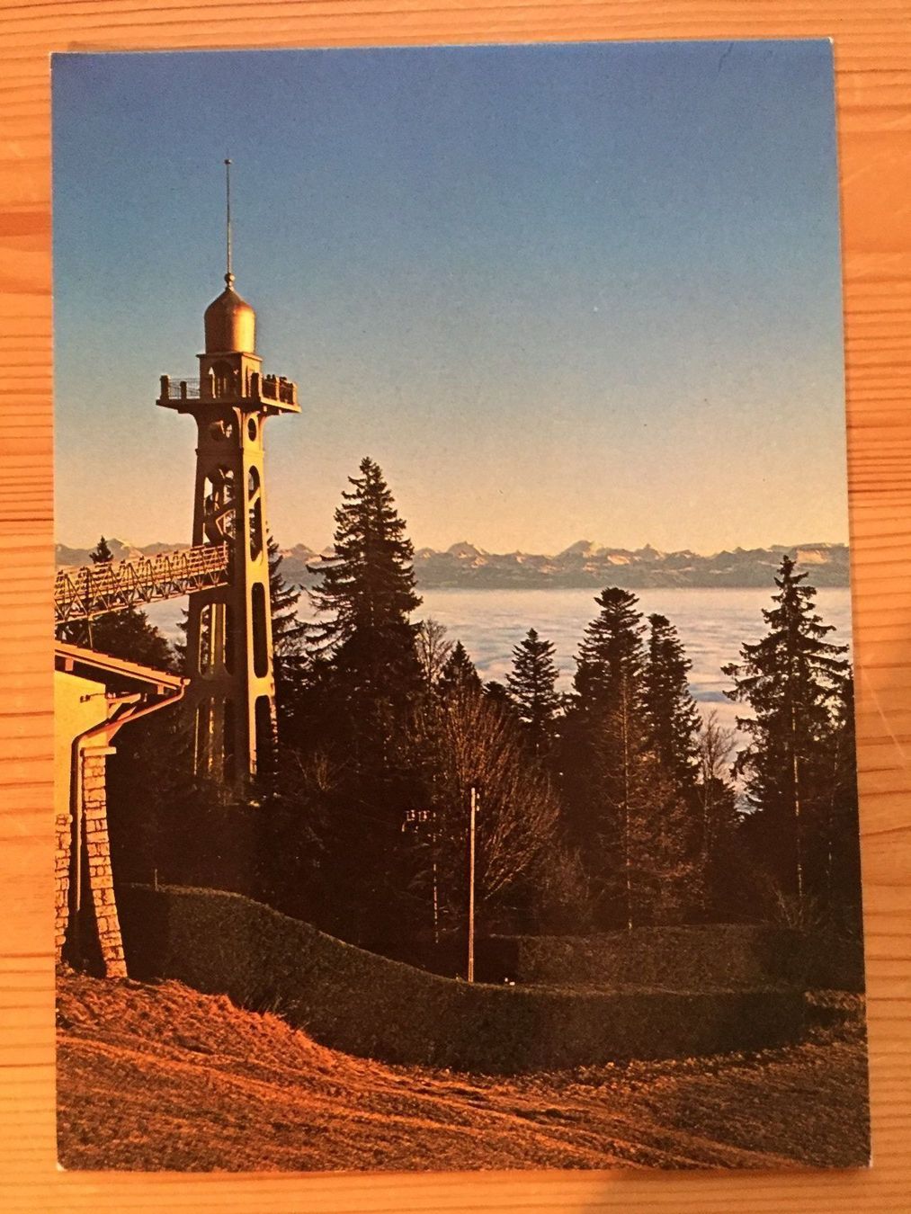 Cartoline postali: Chaumont bei Neuchâtel - AK 1992 – Usato da Oberuzwil venduto da Henri09