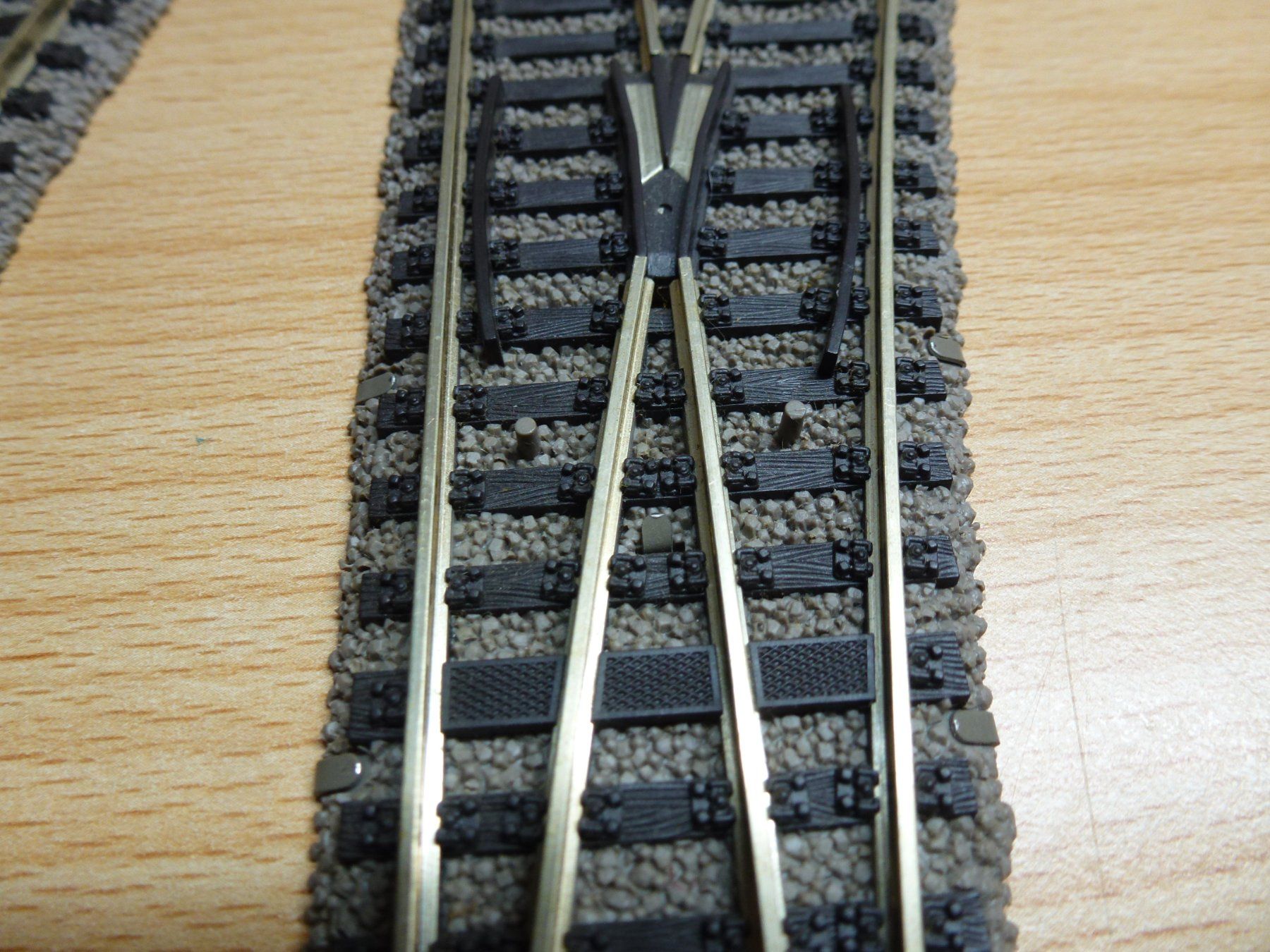 Fleischmann Modelleisenbahnen: Fleischmann H0 Profigleis 2xWeiche rechts 6140 – Gebraucht aus Hombrechtikon von Se9 7