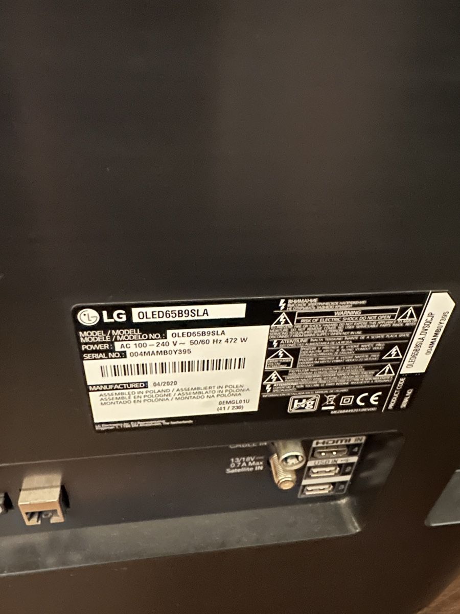 LG Appareils TV: LG OLED TV 65 Zoll  – D'occasion à Zürich par ConnyLee 3