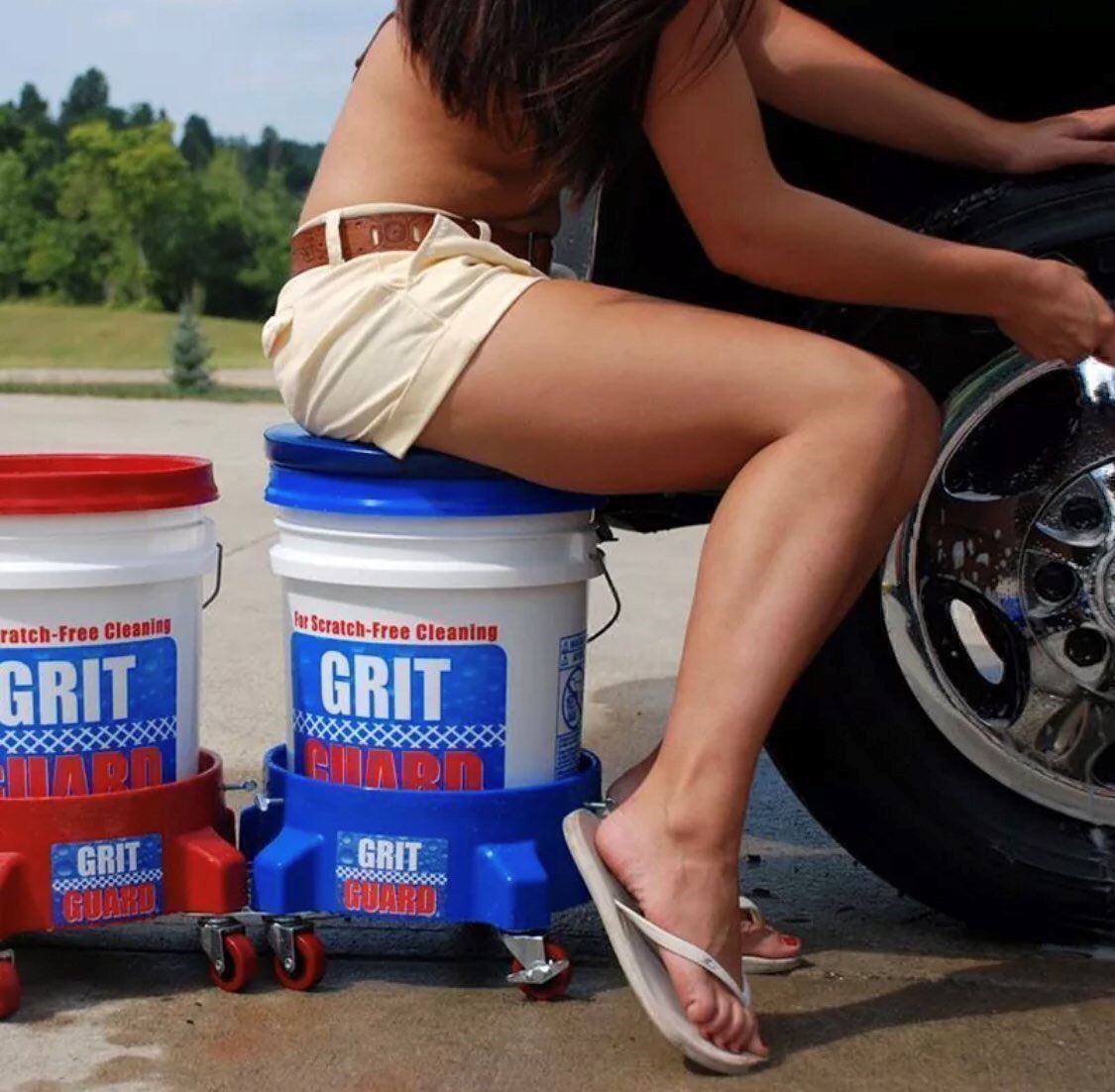 Sonstiges für Haushalt & Wohnen: Grit Guard® Waschsystem mit Rollen – Neu und originalverpackt aus Oetwil am See von Bigrico 2