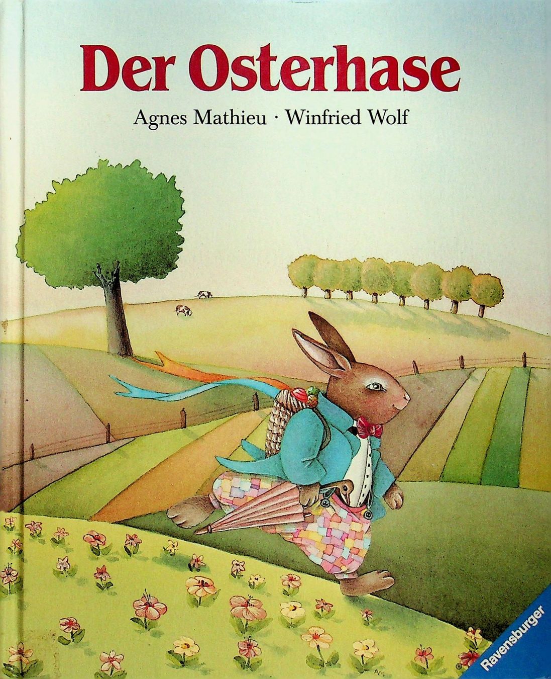 Libri: Agnes Mathieu W. Wolf  Der Osterhase Ravensbruger  1984 – Usato da Reitnau venduto da Zaomir