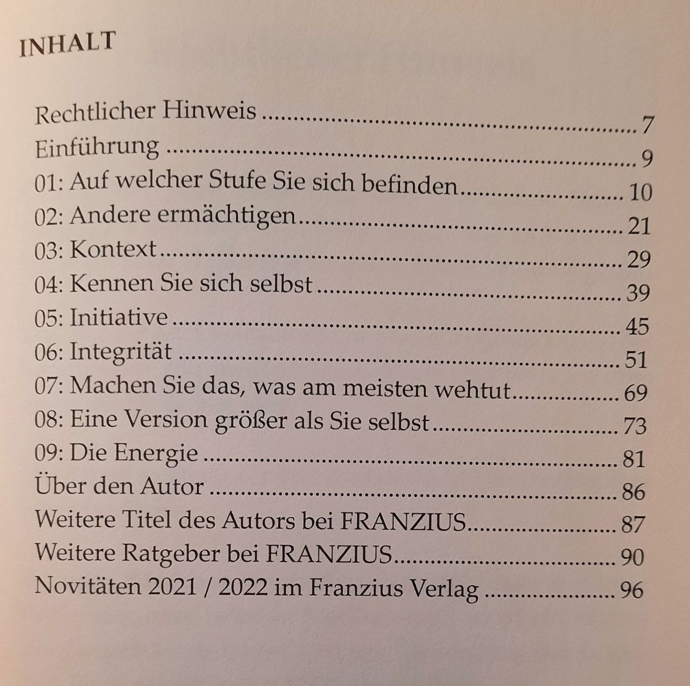 Libri: Leadership Course von Frederick Dodson** – Nuovo (secondo la descrizione) da Wettingen venduto da Beo 1