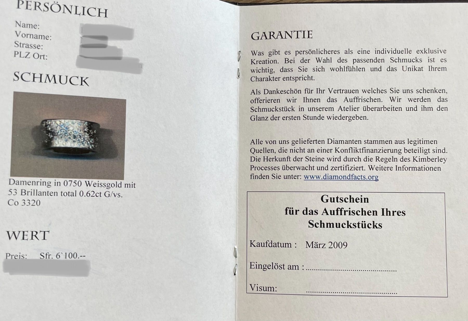 Ringe: Damenring – Gebraucht aus Frauenfeld von Urban9 3