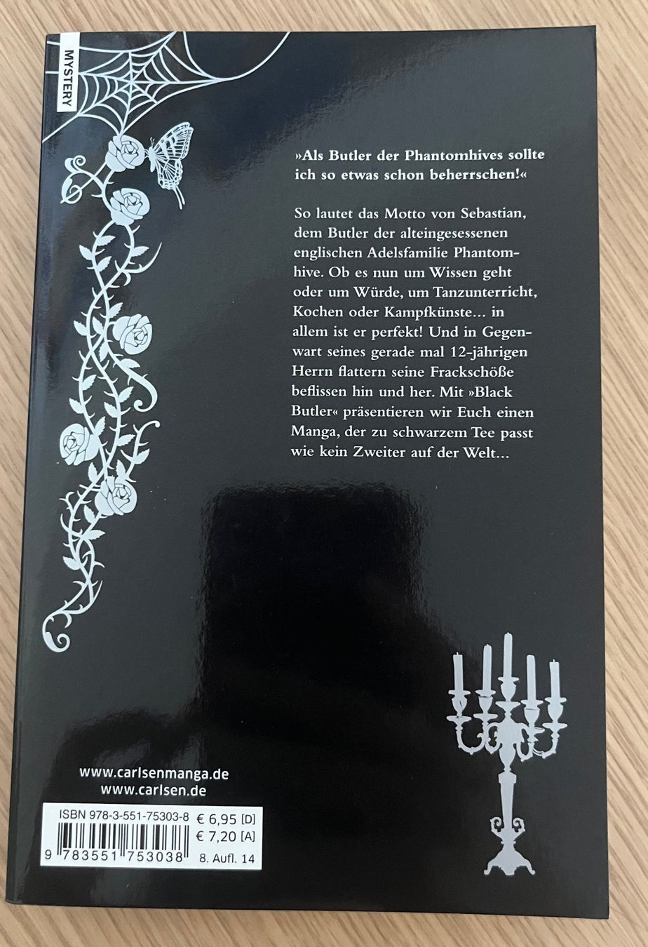 Comics: Black Butler - Band 1 – Gebraucht aus Schellenberg von xShaynex 1