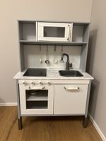 Ikea Spielküche aus Holz weiss grau angemalt