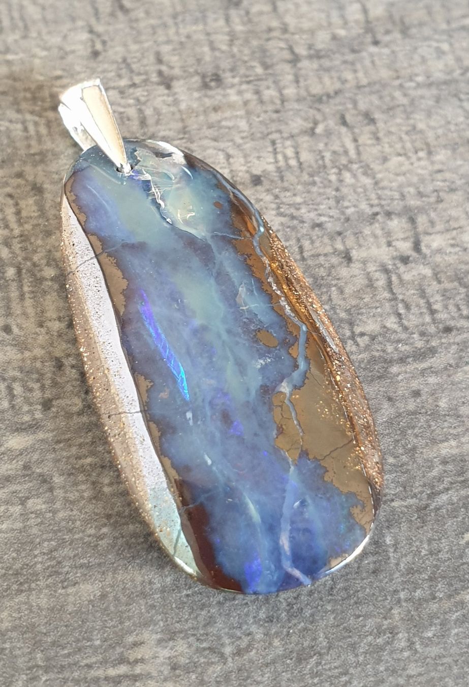 Pendentifs: Anhänger Boulder Opal. – Neuf (Voir description) à Niederbüren par Raphael014 2