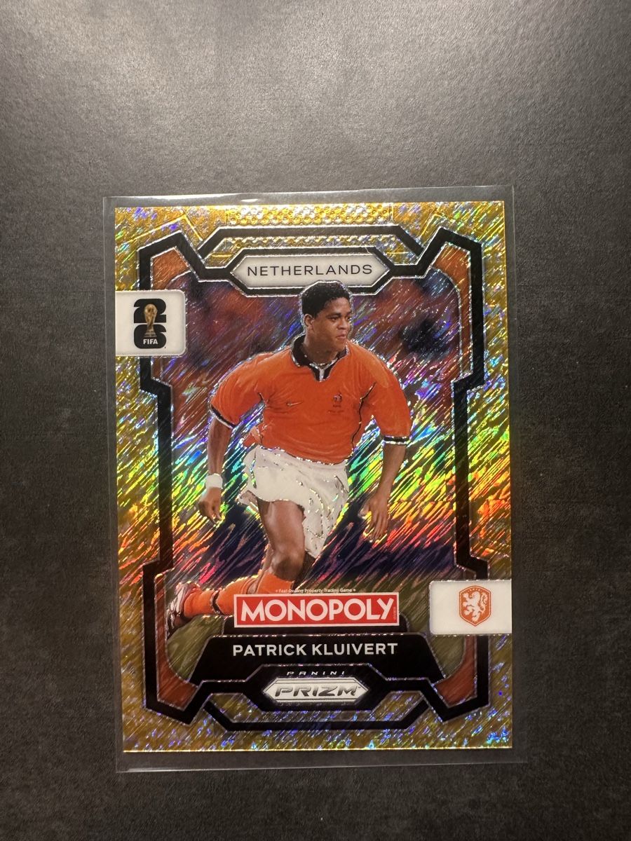 Panini Sammelbilder & Trading cards: Patrick Kluivert 221/500 Panini Prizm No.72  – Neu (gemäss Beschreibung) aus Walliswil b.Wangen von Swiss-Trading-Bros