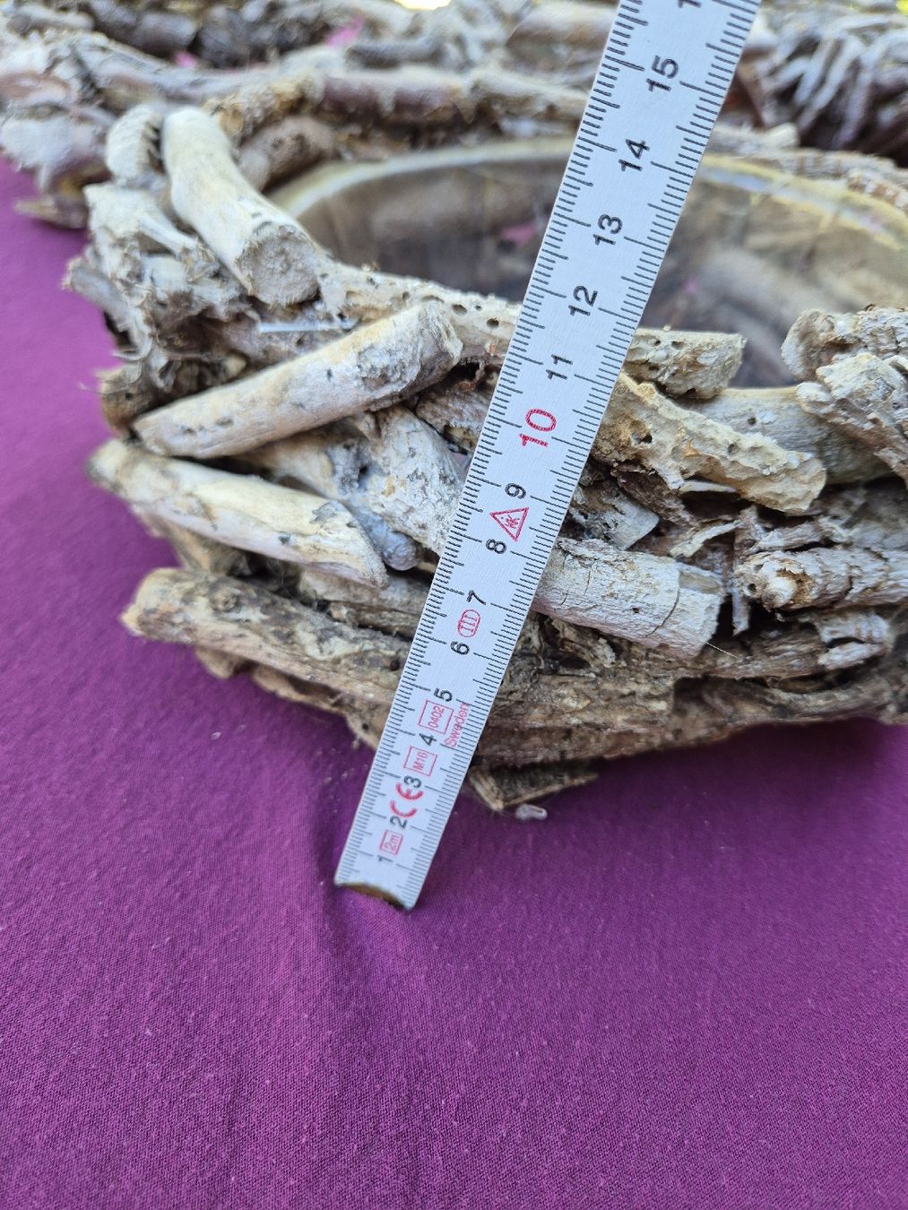 Pots de fleurs: Pflanzkorb Dekoration Holz Rustikal 4er Set  – D'occasion à Krauchthal par SamsPuce 3