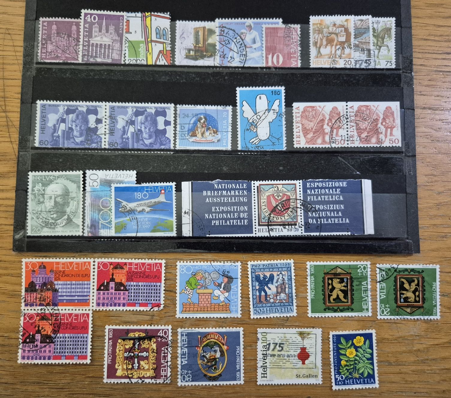 Tutti i francobolli: Timbres CH oblitérés – Usato da Vionnaz venduto da Rcf1