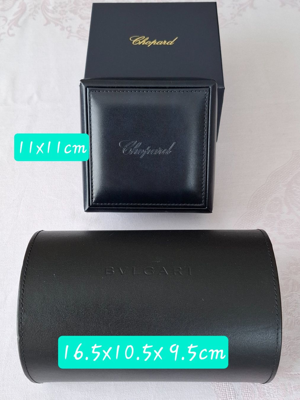 Scatole porta orologi: Chopard und Bulgari Uhren/Schmuck Box – Usato da Niedergösgen venduto da Johny10 4