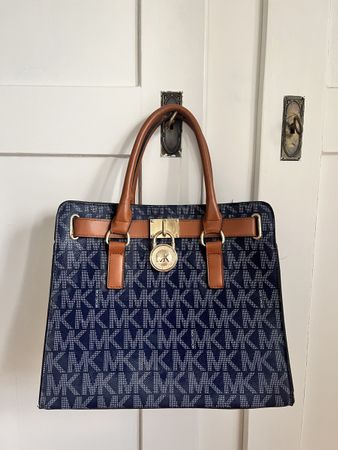 Michael Kors / blue, hand bag