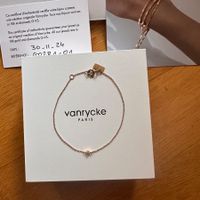 Vanrycke One Armband – 18 Karat Roségold mit Diamant