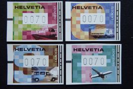 (t778) 2001: Automatenmarken Zst.Nr. 15 - 18 **