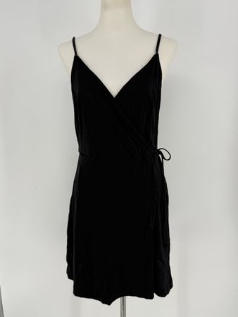 Wickelkleid schwarz Gr. M von H&M 