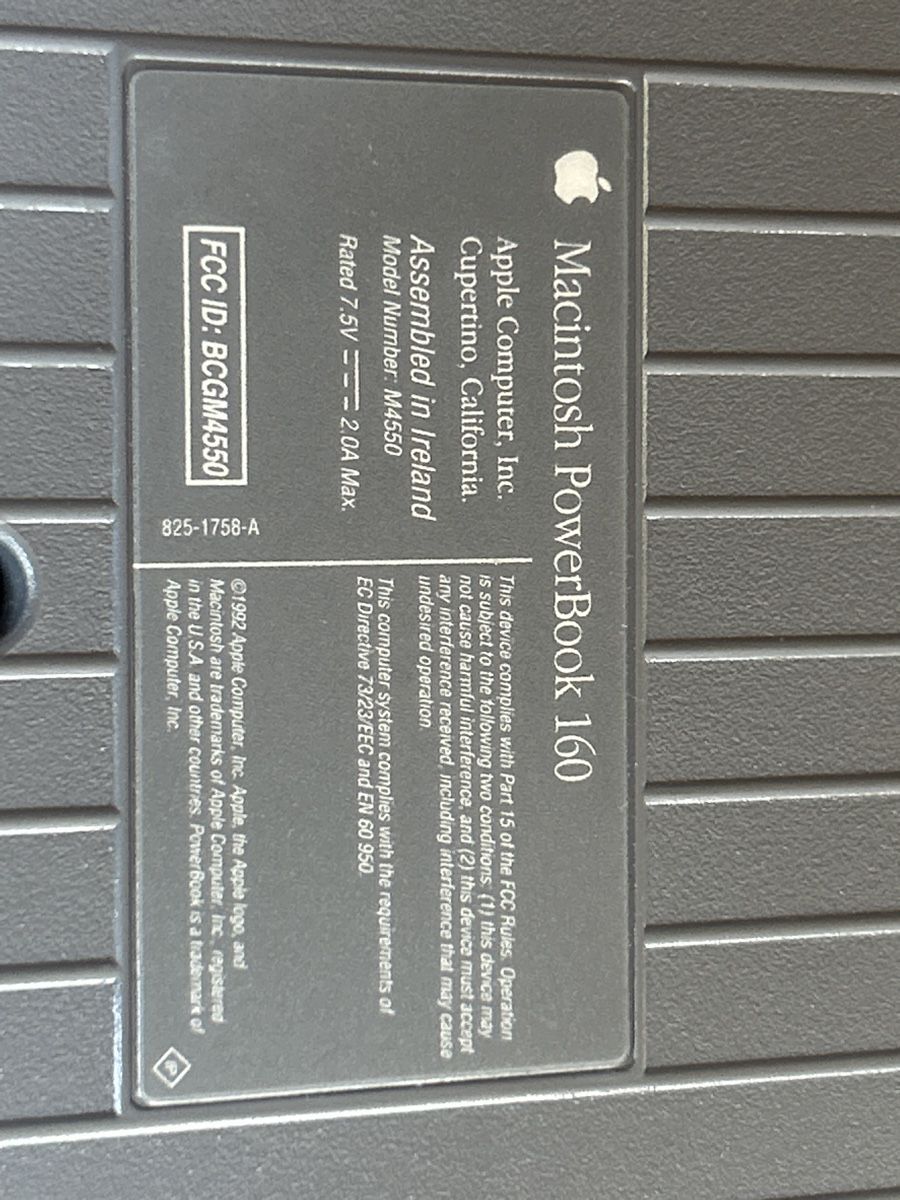 Apple Notebooks: Apple Macintosh PowerBook 160 – Defekt aus Elsau von  6