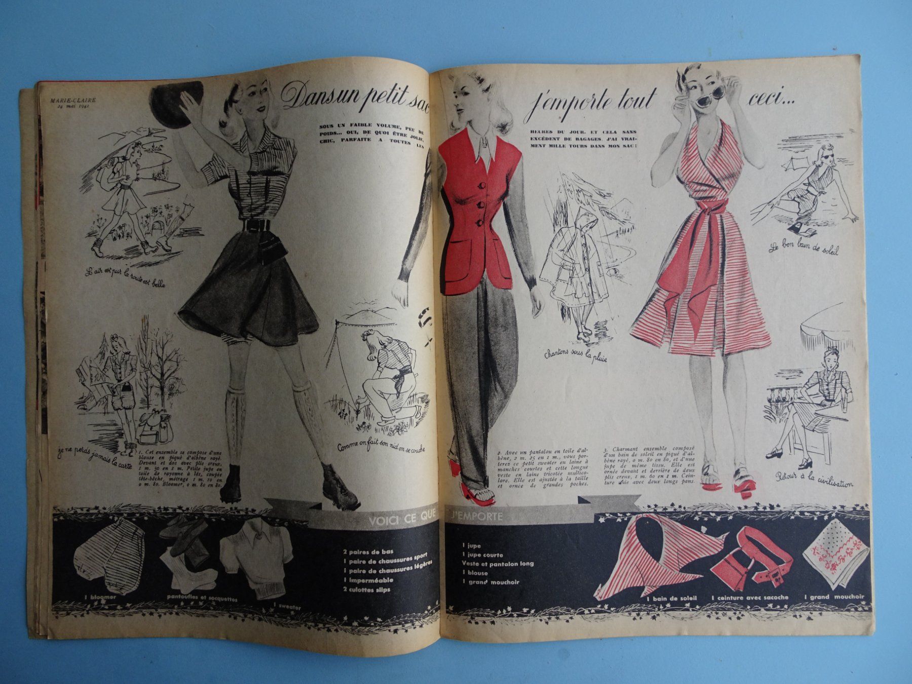 Riviste & Magazine: Marie Claire - 26. Mai 1941 – Usato da Basel venduto da Kornblumen 4