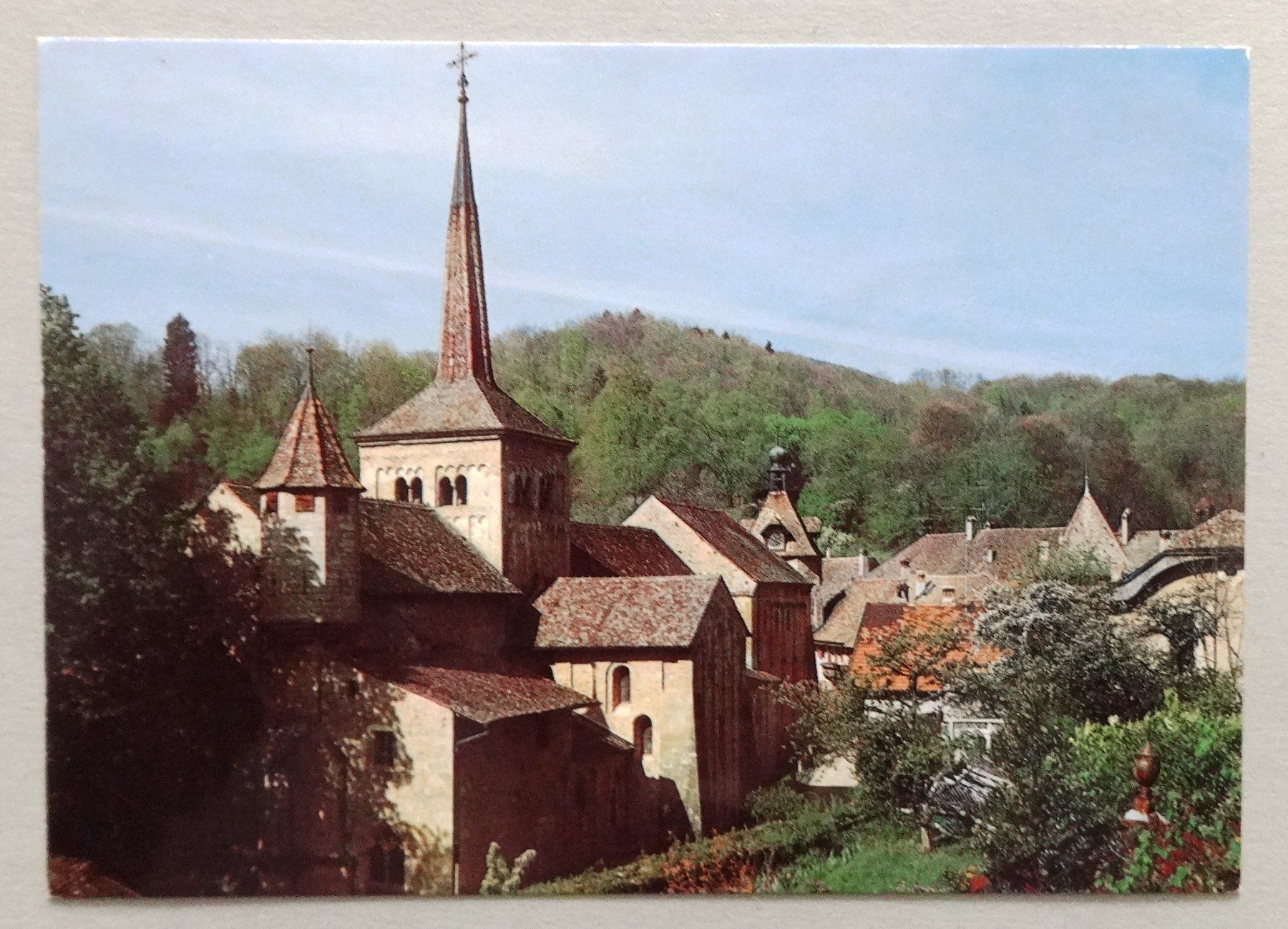 Cartes postales: Romainmôtier - L' Abbatiale – D'occasion à Fétigny par Billy2miny