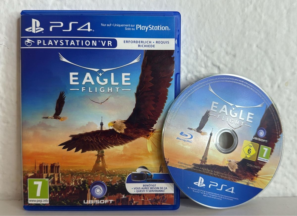 Sony Giochi: Eagle Flight VR PS4/PS5 Game Disc and Case – Usato da Ehrendingen venduto da bubulence