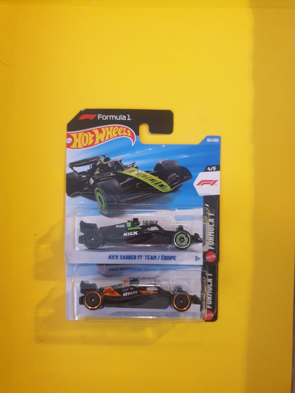 Hot Wheels Modellini d'auto: 2 x Hot Wheels FORMEL 1 – Nuovo e nell'imballaggio originale da Oftringen venduto da Rotor