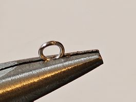 200Gr 4mm Ösenringe 304 Edelstahl Öse Ring Basteln Schmuck