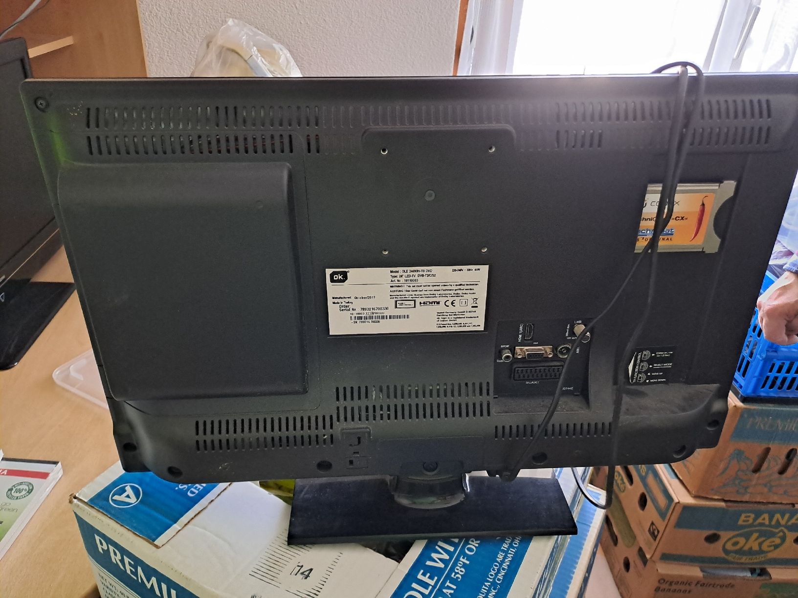 Televisori: Ok. 24" LED-TV mit DVD-Player – Usato da Schötz venduto da Alesig71 7