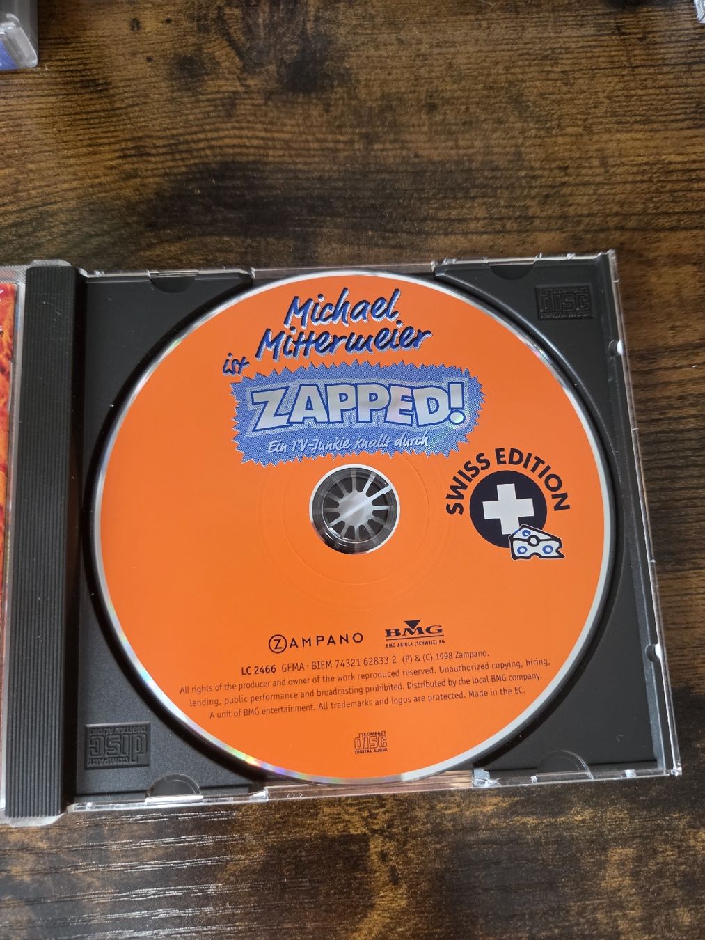 CDs: Michael Mittermeier ist Zapped Swiss Edition CD – Gebraucht aus Winterthur von Maricels_Boutique 2