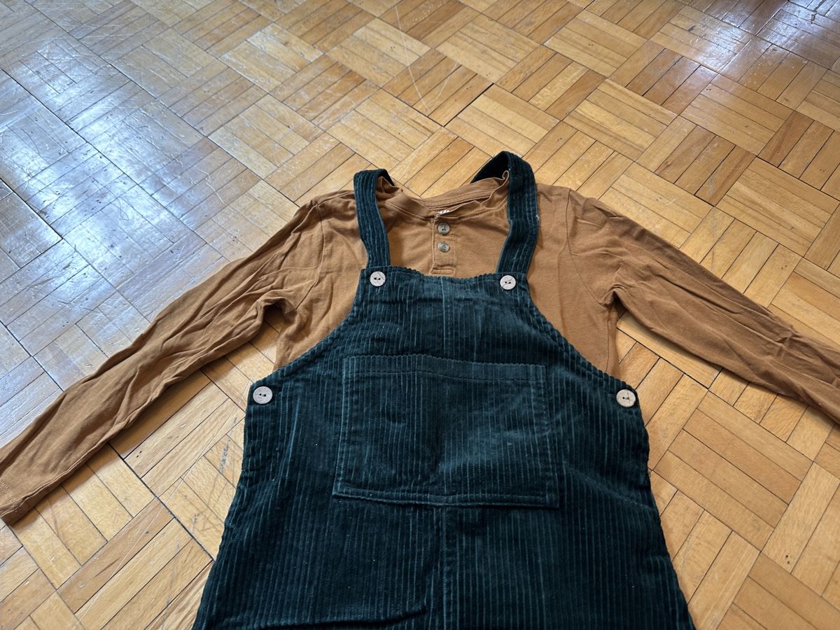 Pantaloni: Latzhose & Longsleeve Gr. 122/128 – Usato da Zürich venduto da Paleardi 2