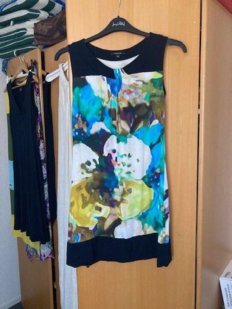 Sommerkleid Gr. 38 von Comma aus Baumwolle