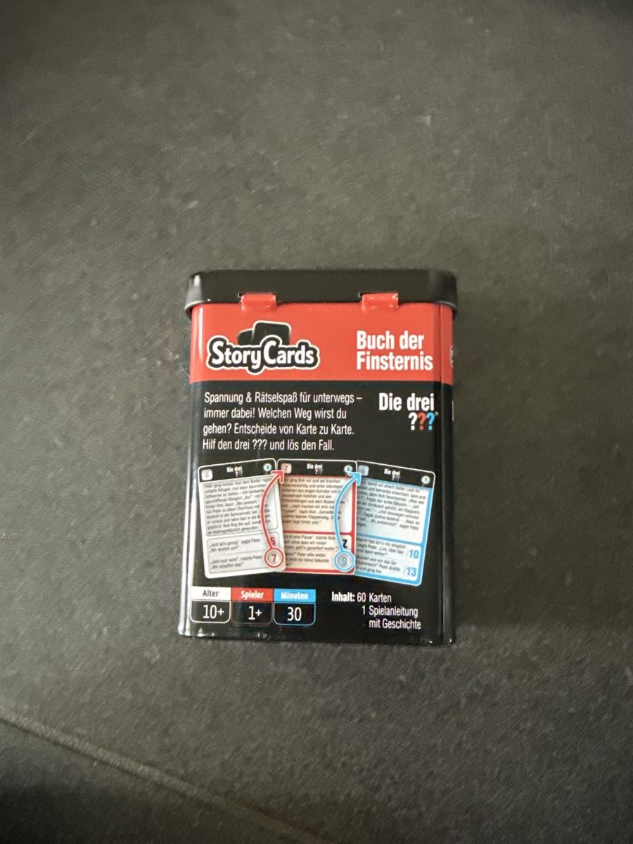 Kosmos Giochi: Die drei ??? Storycards – Usato da Buttikon SZ venduto da Kellerabteil 1