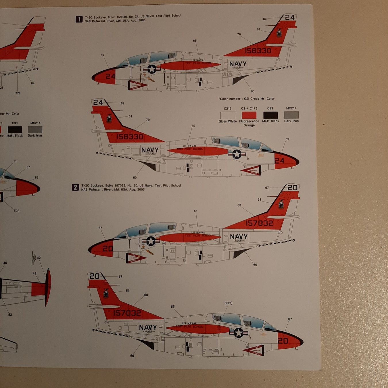 Kit di modellismo & Modellini statici: 3259 ... N.A. T-2 C Buckeye ... Wolfpack 10006 – Nuovo (secondo la descrizione) da Bonstetten venduto da Benibanny59 2