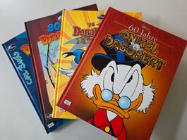 Donald Duck Geburtstags-Jahrgänge, 4Bücher, alle Z0-1!