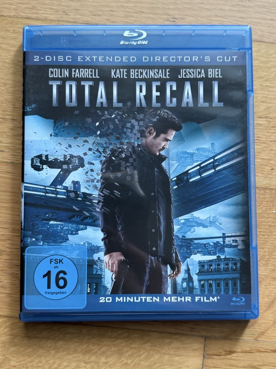 Alle DVDs: Total Recall - 2-Disc Blu-ray Extended Director's Cut – Gebraucht aus Kölliken von nerdorado