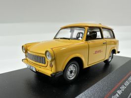 Trabant 601 1:43 „Follow Me DHL HUB LEIPZIG, NEU, IST MODELS
