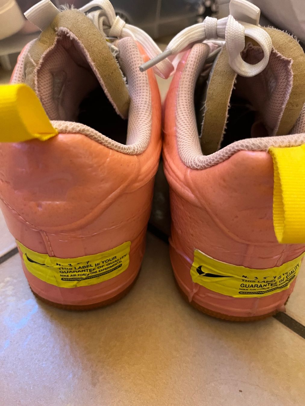 Nike Scarpe da uomo: Rare Nike Air force 1 Experimental pink 41 tbe – Usato da Porrentruy venduto da Madamebovary 1