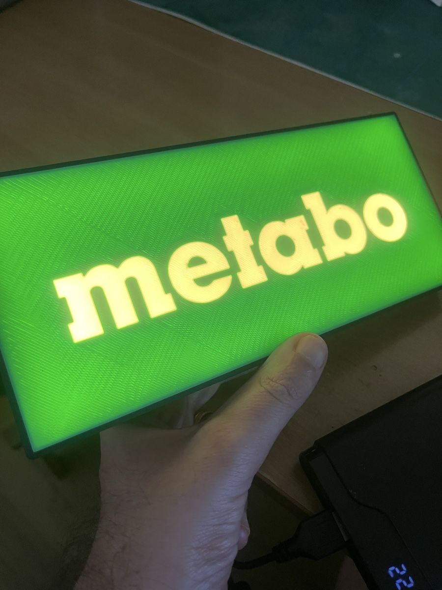 Lampade: Lampe lightbox led Metabo  – Nuovo (secondo la descrizione) da Noville venduto da Berlusconi55