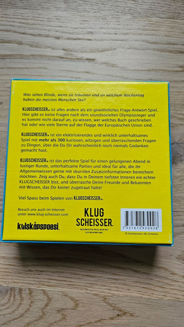 Giochi: Klugscheisser - Kartenspiel – Nuovo (secondo la descrizione) da Pfäffikon ZH venduto da Calemor 1